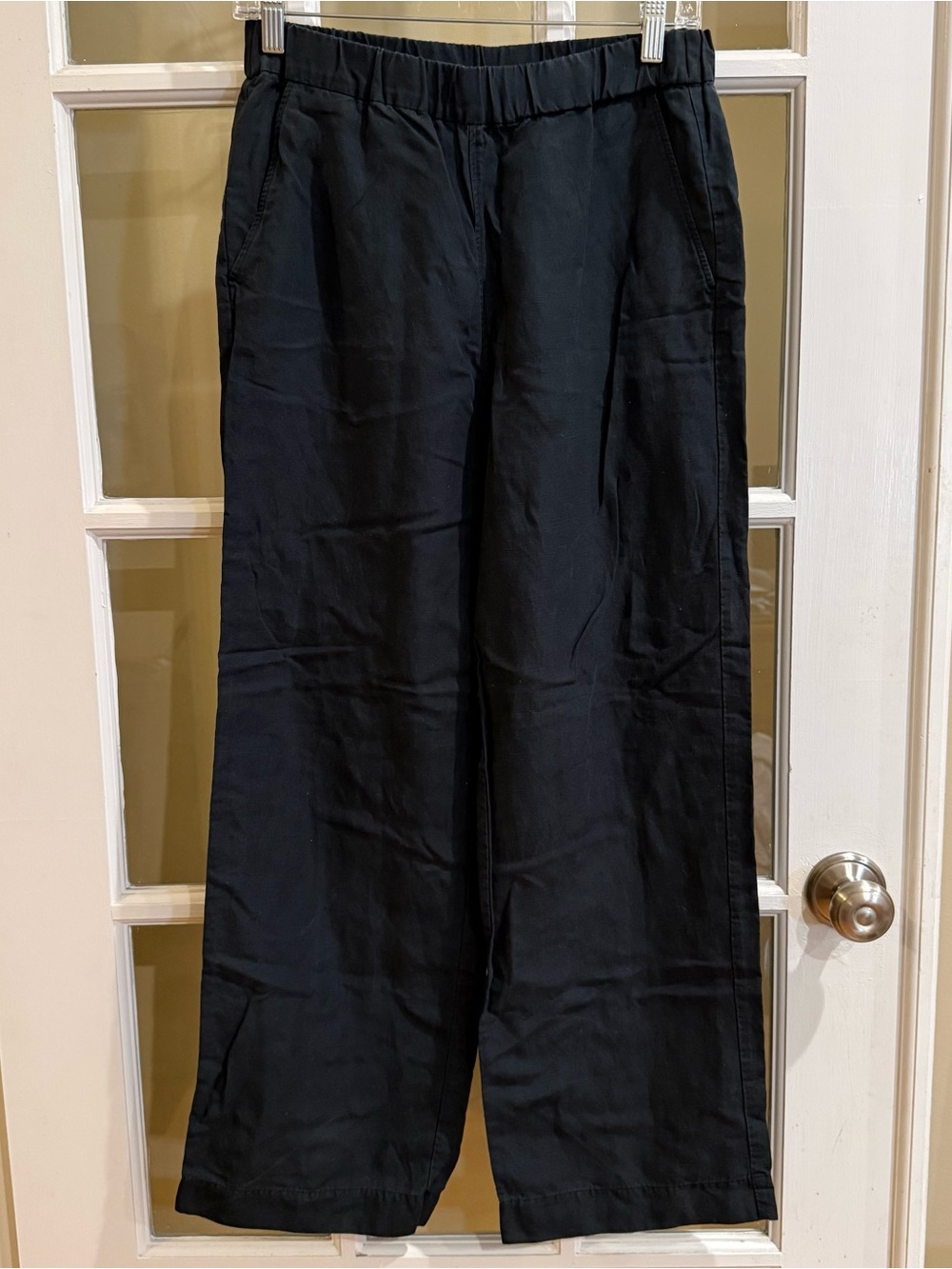 Cos Straight Leg Linen Blend Pants Size 4
